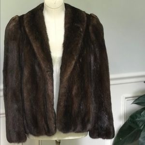 Beautiful authentic mink coat